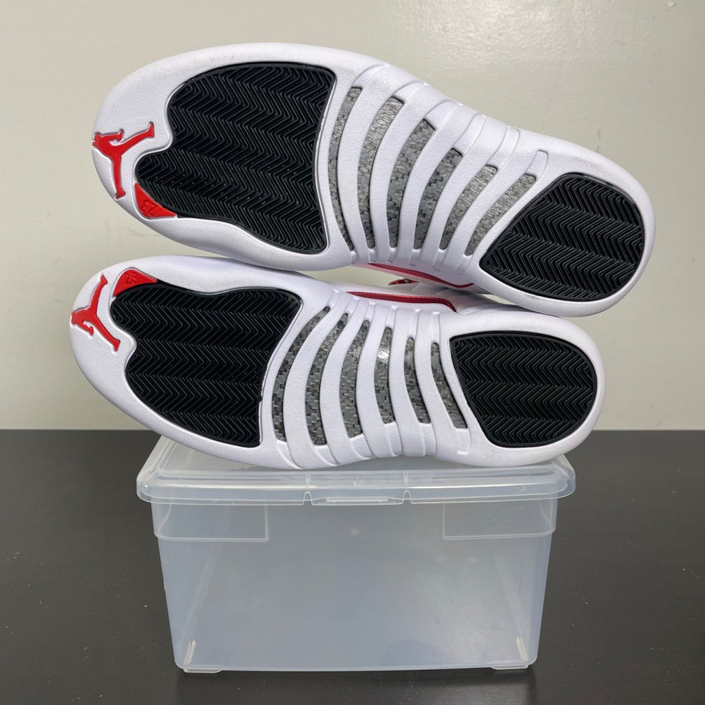 Jordan 12 Retro Twist 11 (New Pre-Owned)JordanWhite/Black-University Red - Image 5