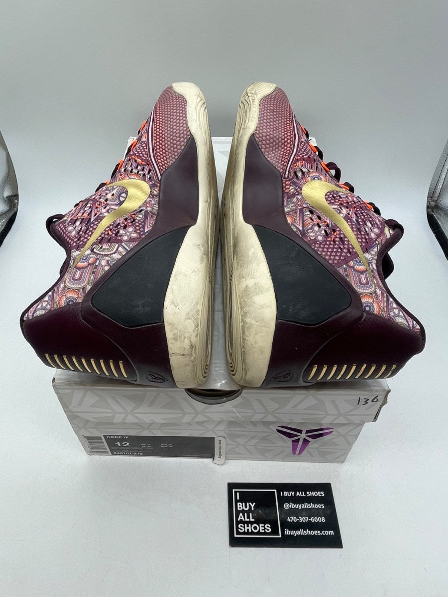 Nike Kobe 9 EM Low Silk 12 (Moderately Worn Pre-Owned) - Image 6
