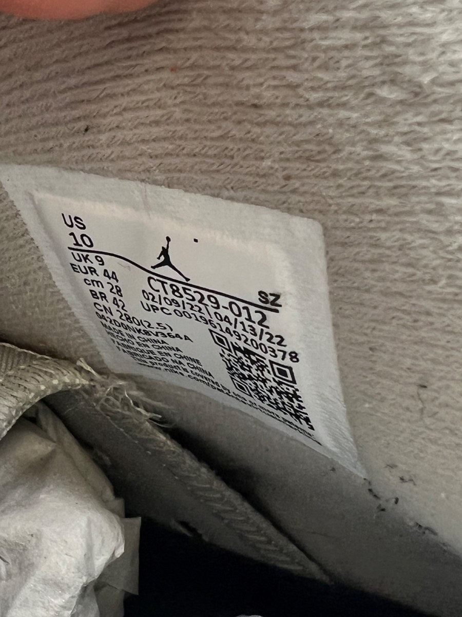 Jordan 6 Retro Georgetown (2022) 10 (Lightly Worn Pre-Owned) - Image 9