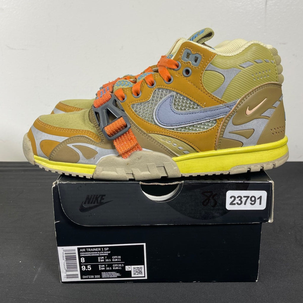 Nike Air Trainer 1 SP Coriander 8 (Moderately Worn Pre-Owned)NikeCoriander/Ashen Slate-Wheat-Light Sienna - Image 3