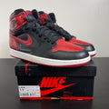 Jordan 1 Retro High Bred Banned (2016) 11.5 (Moderately Worn Pre-Owned)JordanBlack/Varsity Red-White - Image 1