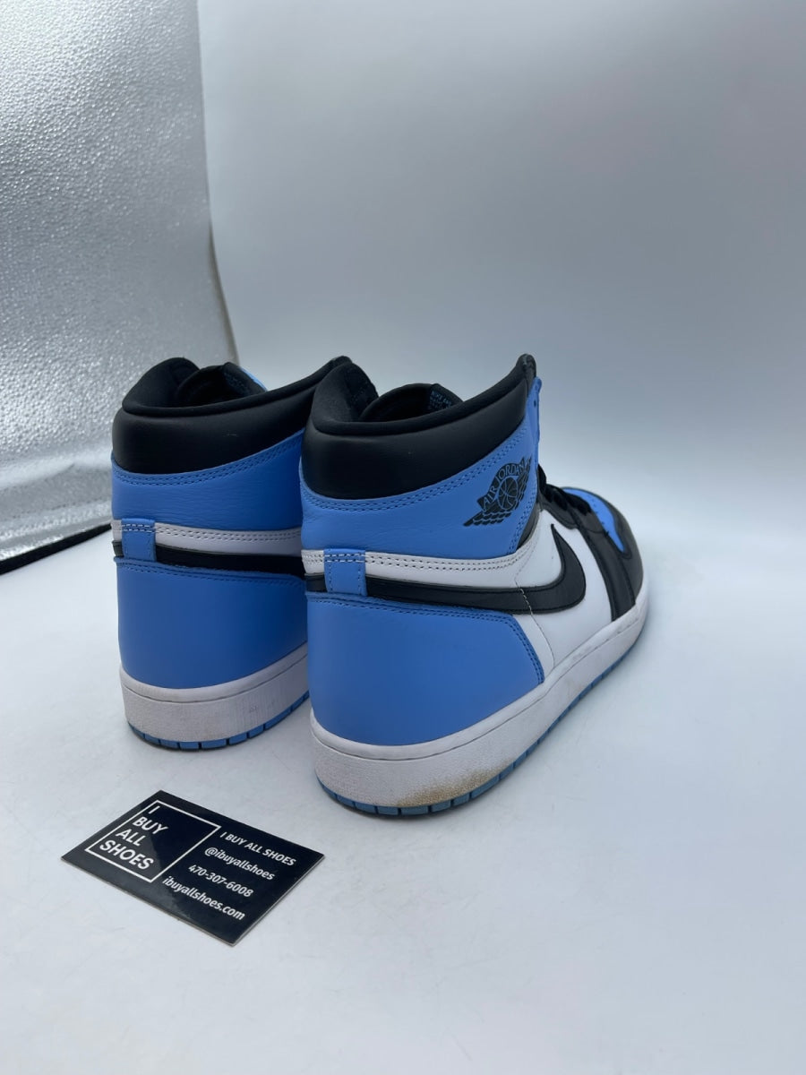 Jordan 1 Retro High OG UNC Toe 12 (Moderately Worn Pre-Owned) - Image 5