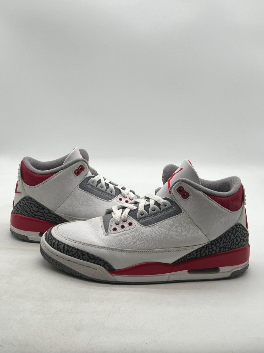 Jordan 3 Retro Fire Red (2022) 11 (Moderately Worn Pre-Owned) - Image 1