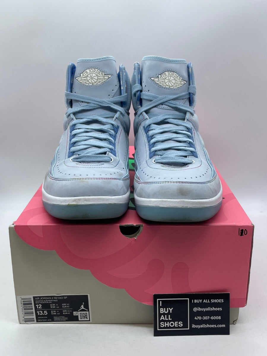 Jordan 2 Retro J Balvin 12 (Moderately Worn Pre-Owned) - Image 2