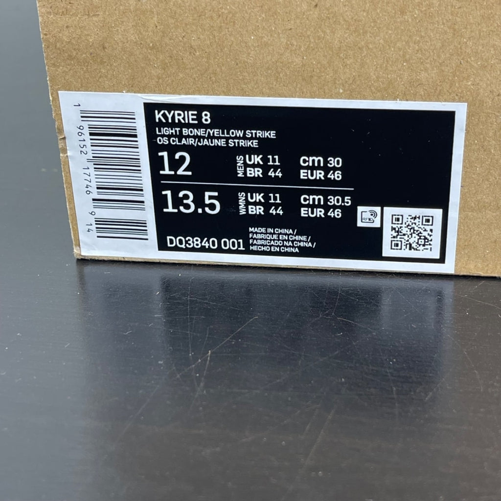 Nike Kyrie 8 Circle Of Life 12 (Moderately Worn Pre-Owned)NikeLight Bone/Yellow Strike/Malachite/Orange Trance/Vivid Purple/Hyper Pink - Image 7