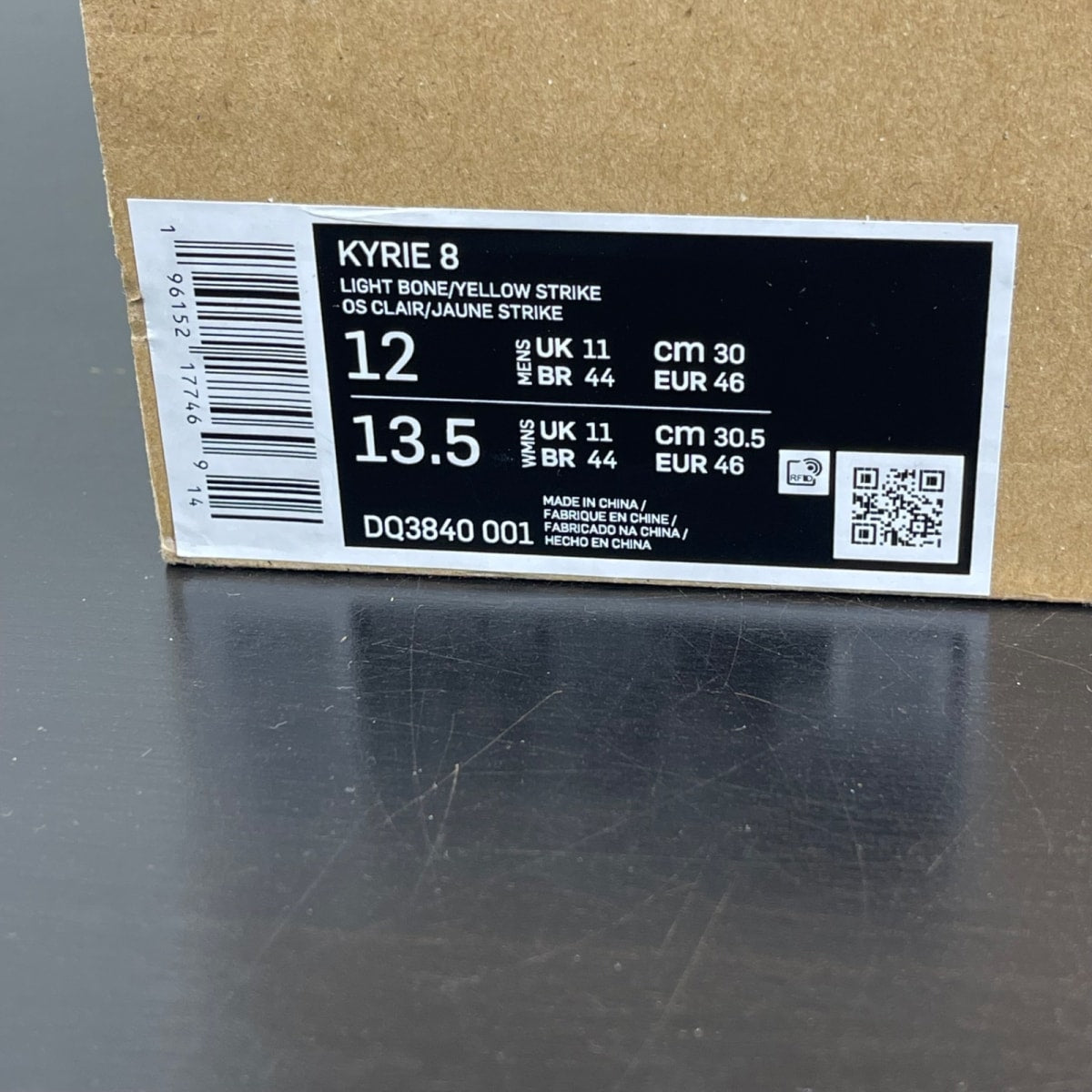 Nike Kyrie 8 Circle Of Life 12 (Moderately Worn Pre-Owned)NikeLight Bone/Yellow Strike/Malachite/Orange Trance/Vivid Purple/Hyper Pink - Image 7