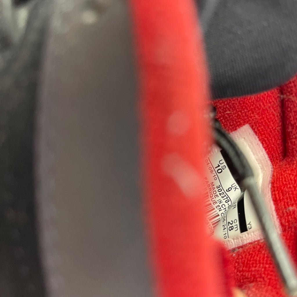 Jordan 9 Retro Charcoal 10 (Moderately Worn Pre-Owned)JordanBlack/Dark Charcoal-True Red - Image 6