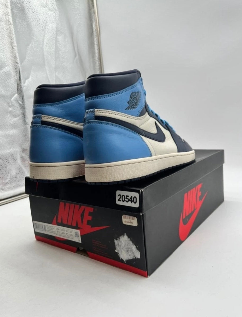 Jordan 1 Retro High Obsidian 13 (Lightly Worn Pre-Owned)JordanSail/Obsidian-University Blue - Image 5