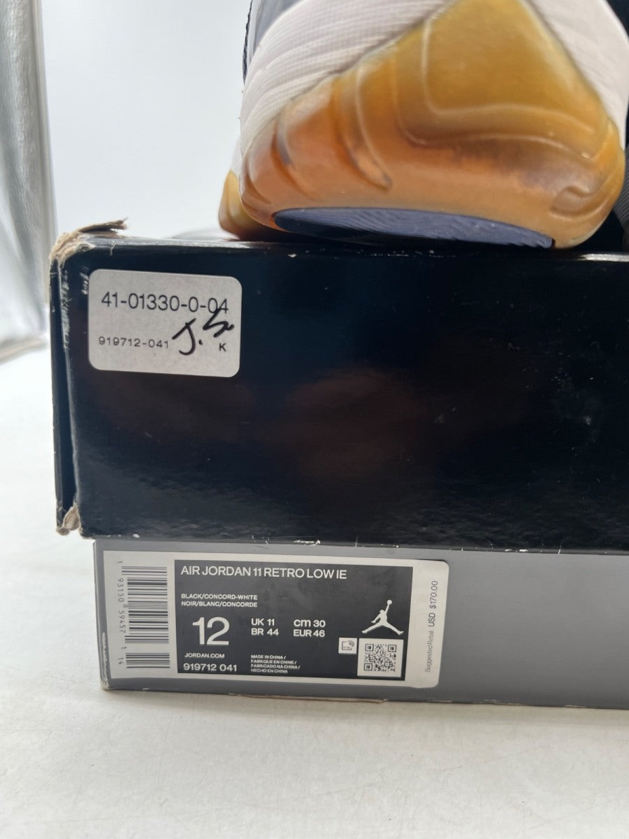 Jordan 11 Retro Low IE Space Jam 12 (Heavily Worn Pre-Owned) - Image 3