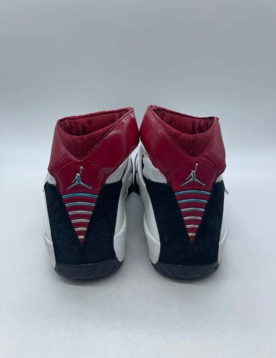 Jordan 20 OG White Laser 14 (Moderately Worn Pre-Owned)JordanWhite/Varsity Red-Black - Image 4