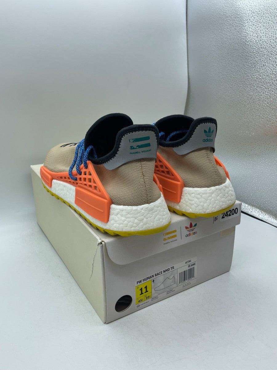 adidas Human Race NMD Pharrell Pale Nude 11 (Moderately Worn Pre-Owned)adidasPale Nude/Core Black/Yellow - Image 4