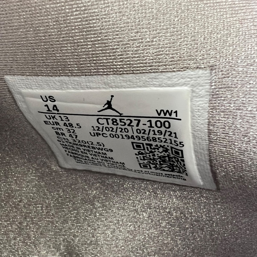 Jordan 4 Retro White Oreo (2021) 14 (Lightly Worn Pre-Owned)JordanWhite/Tech Grey-Black-Fire Red - Image 7