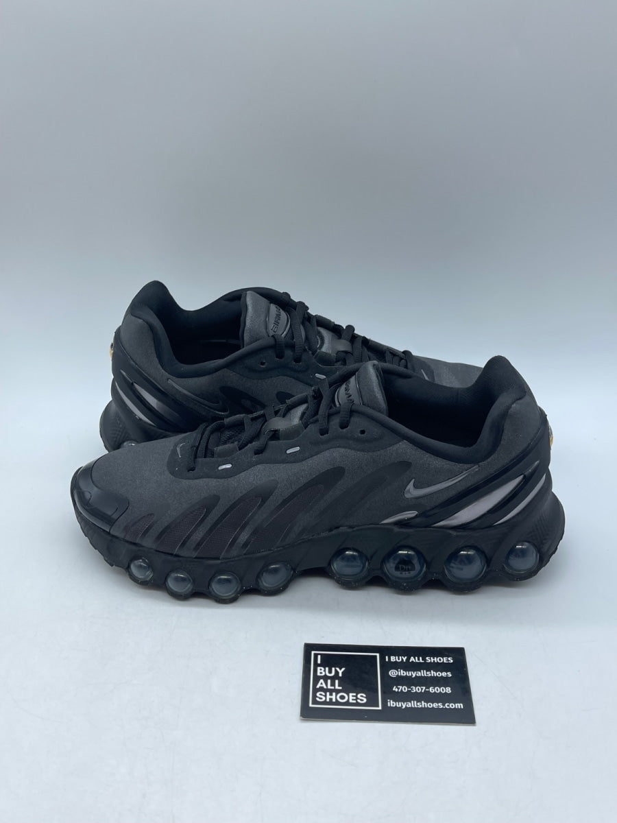 Nike Air Max Dn8 Black Metallic Dark Grey (Women's) 11.5W (Moderately Worn Pre-Owned) - Image 1