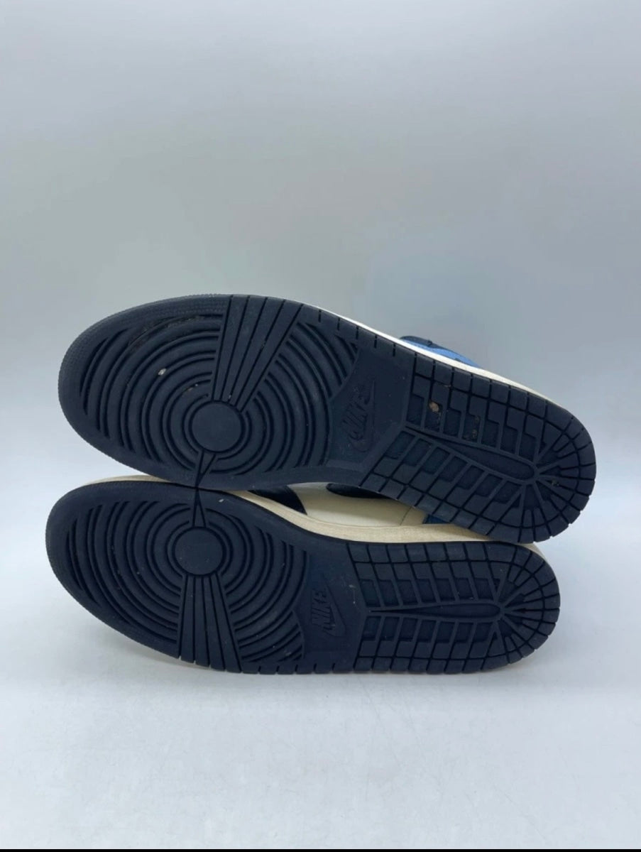 Jordan 1 Retro High Obsidian 10.5 (Moderately Worn Pre-Owned)JordanSail/Obsidian-University Blue - Image 7
