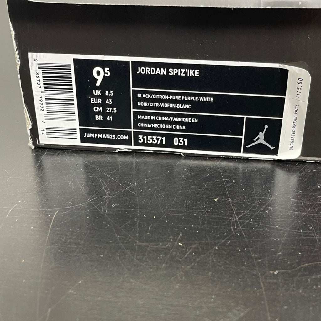 Air Jordan SpizIke 'Citron' 9.5 (Moderately Worn Pre-Owned)Air Jordan - Image 7