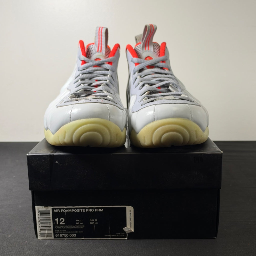 Nike Air Foamposite Pro Pure Platinum (Size 12) - Image 2