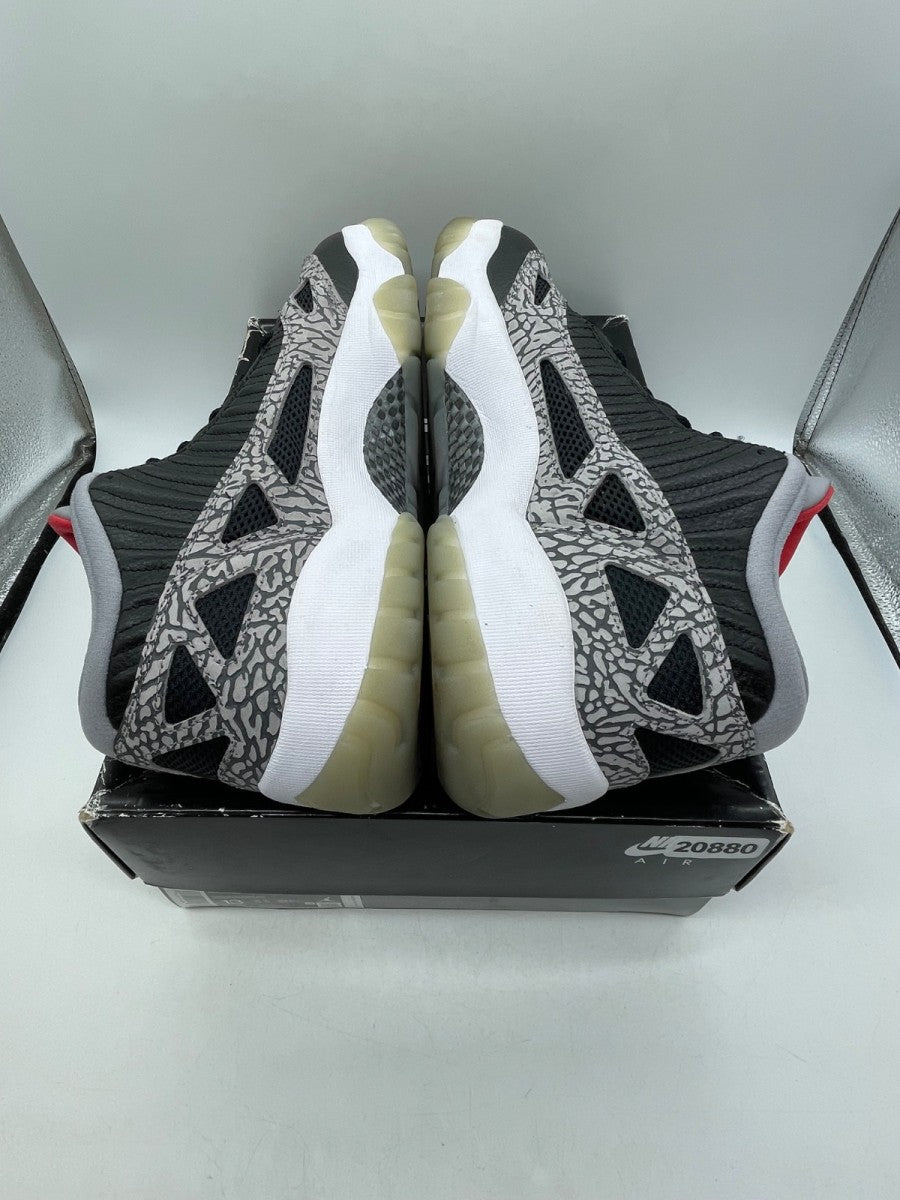 Jordan 11 Retro Low IE Black Cement 13 (Moderately Worn Pre-Owned) - Image 6