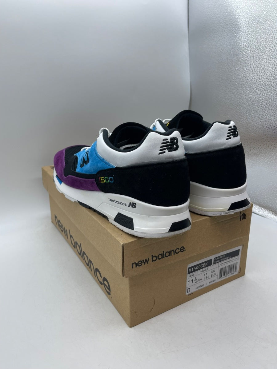 New Balance 1500 Color Prism White 11.5 (Moderately Worn Pre-Owned)New BalanceBlack/Blue-Purple - Image 4