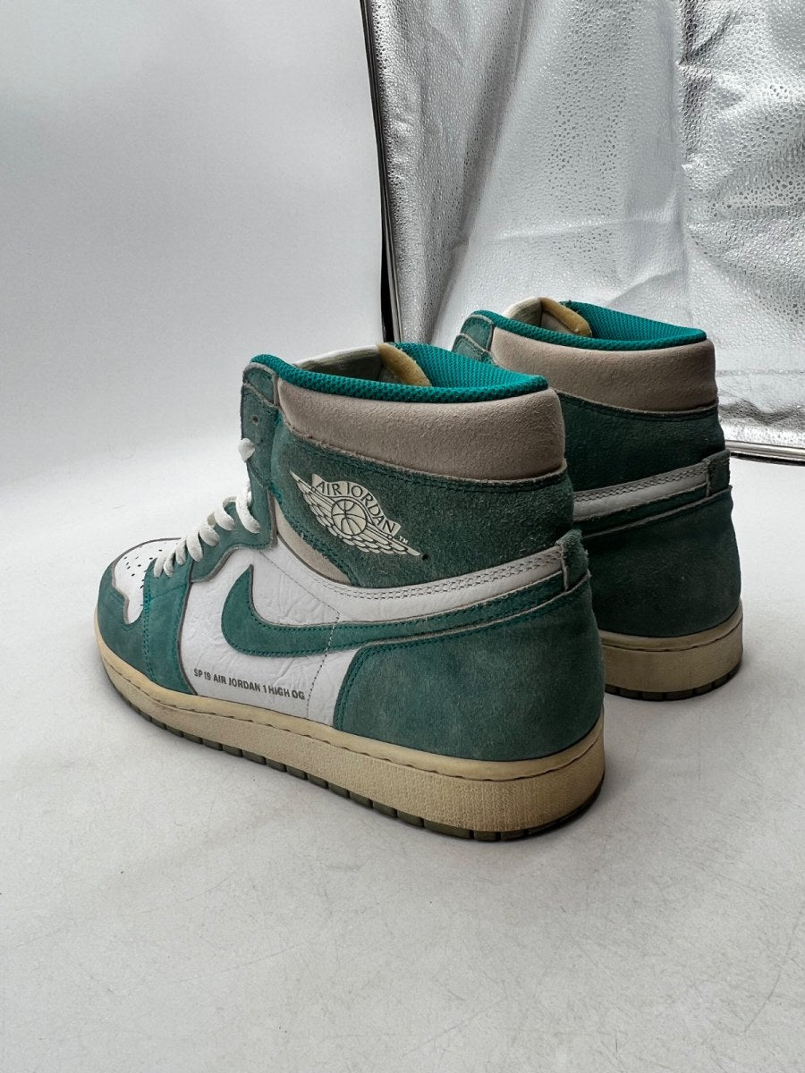 Jordan 1 Retro High Turbo Green 13 (Moderately Worn Pre-Owned) - Image 4