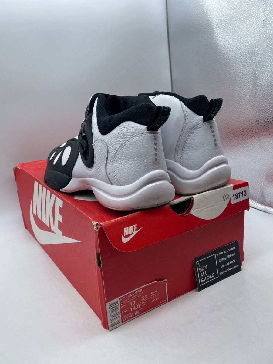 Nike Zoom GP White Black 13 (Moderately Worn Pre-Owned)