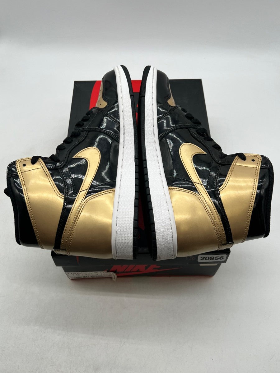 Jordan 1 Retro High NRG Patent Gold Toe 10 (Moderately Worn Pre-Owned) - Image 9