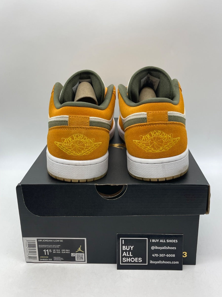 Jordan 1 Low SE Light Curry 11.5 (Moderately Worn Pre-Owned) - Image 3