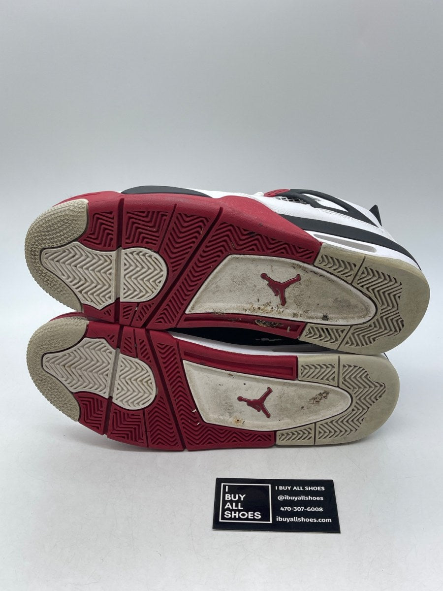 Jordan 4 Retro Fire Red (2012) 9.5 (Heavily Worn Pre-Owned) - Image 7