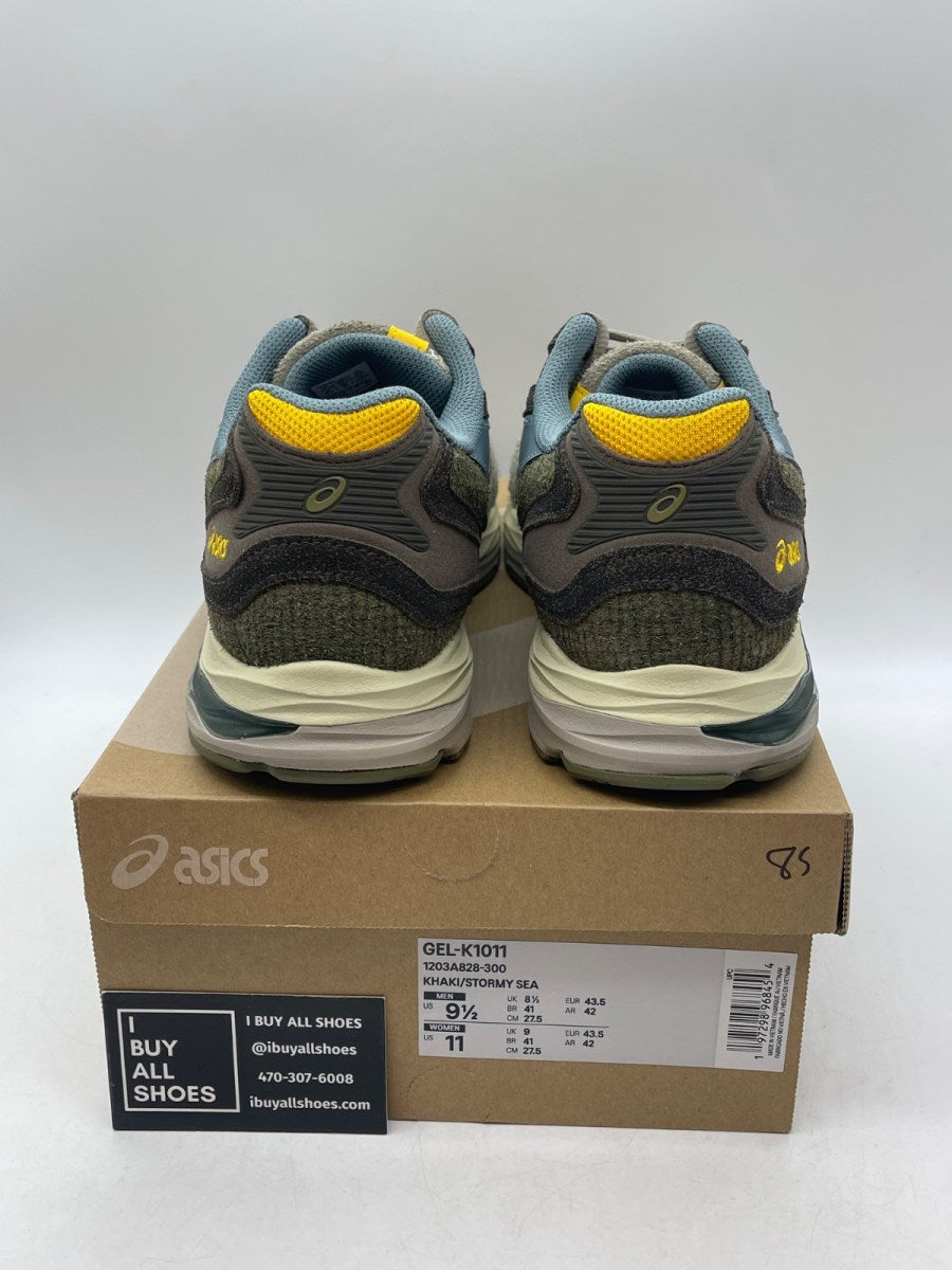 ASICS Gel-K1011 Sneaker Politics Live Oak 9.5 (Moderately Worn Pre-Owned) - Image 3