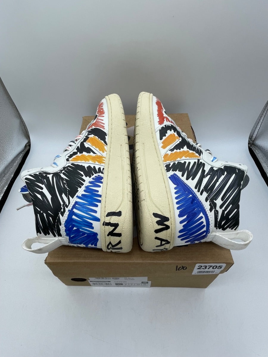 Marni x Veja V-15 High 'Scribble' 41 (Moderately Worn Pre-Owned)Veja - Image 6