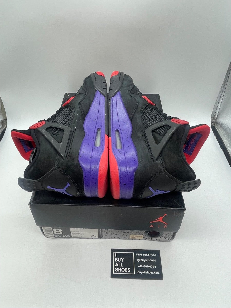 Jordan 4 Retro Raptors Drake OVO (2019) 8 (Moderately Worn Pre-Owned) - Image 6