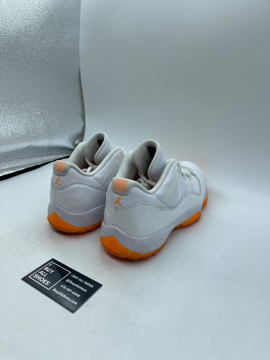 Jordan 11 Retro Low Citrus (2021) (Women's) 12W (Heavily Worn Pre-Owned) - Image 5