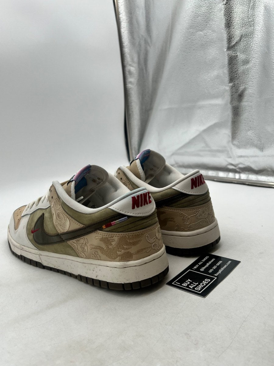 Nike Dunk Low Pegasus Pack Linen Phantom 13 (Moderately Worn Pre-Owned) - Image 4