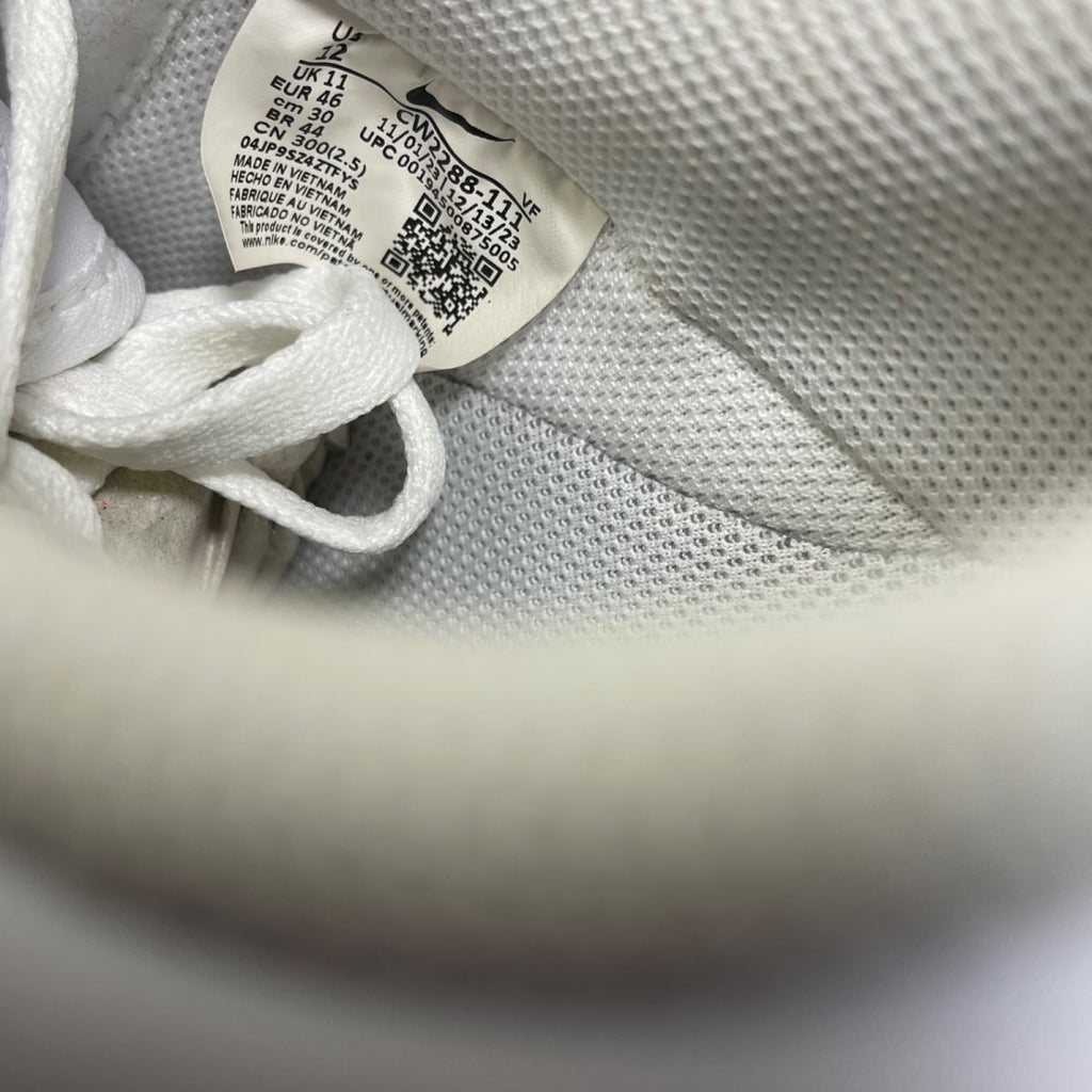 Nike Air Force 1 Low '07 White 12 (Moderately Worn Pre-Owned)NikeWhite/White - Image 6
