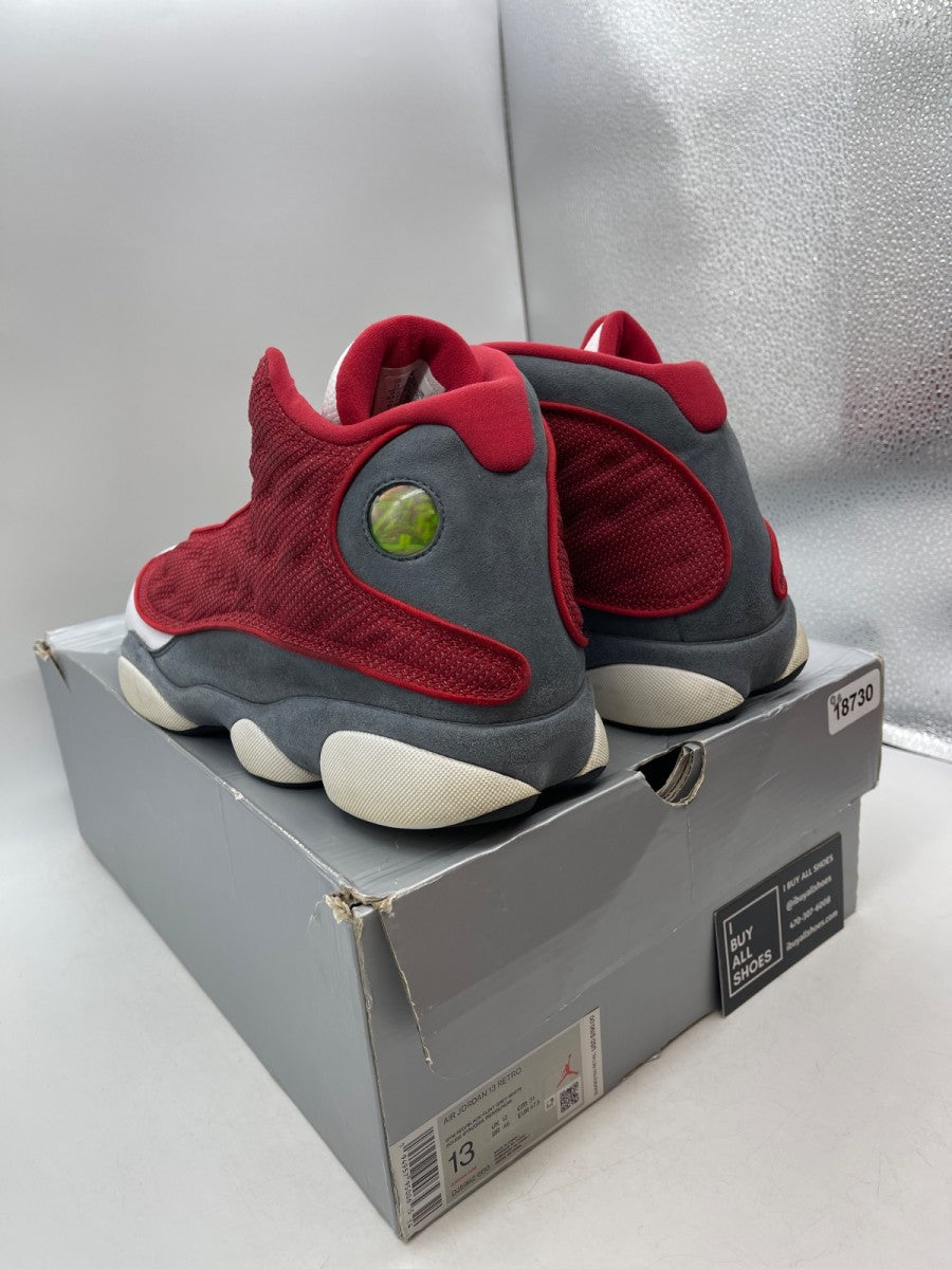 Jordan 13 Retro Gym Red Flint Grey 13 (Moderately Worn Pre-Owned) - Image 4