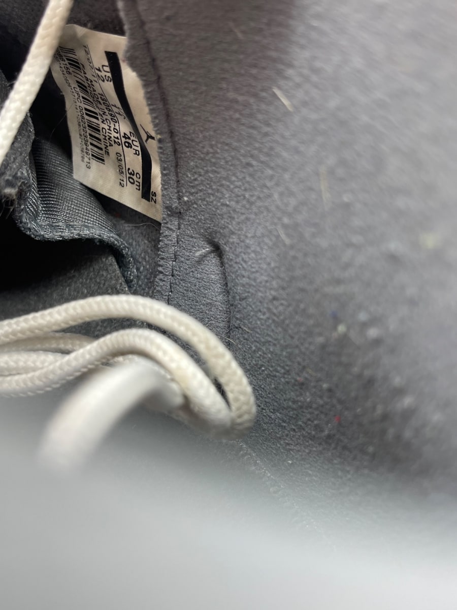 Jordan 12 Retro Cool Grey 12 (Heavily Worn Pre-Owned) - Image 8