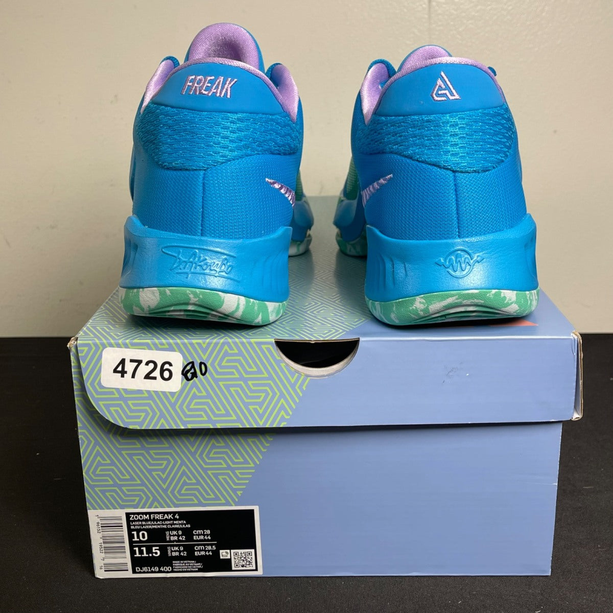Nike Zoom Freak 4 Birthstone (Size 10) - Image 4