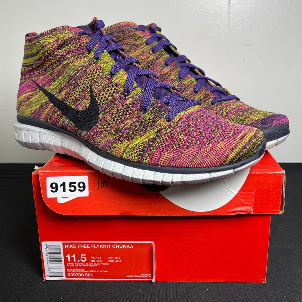 Nike Flyknit Chukka Grand Purple (Size 11.5) - Image 1