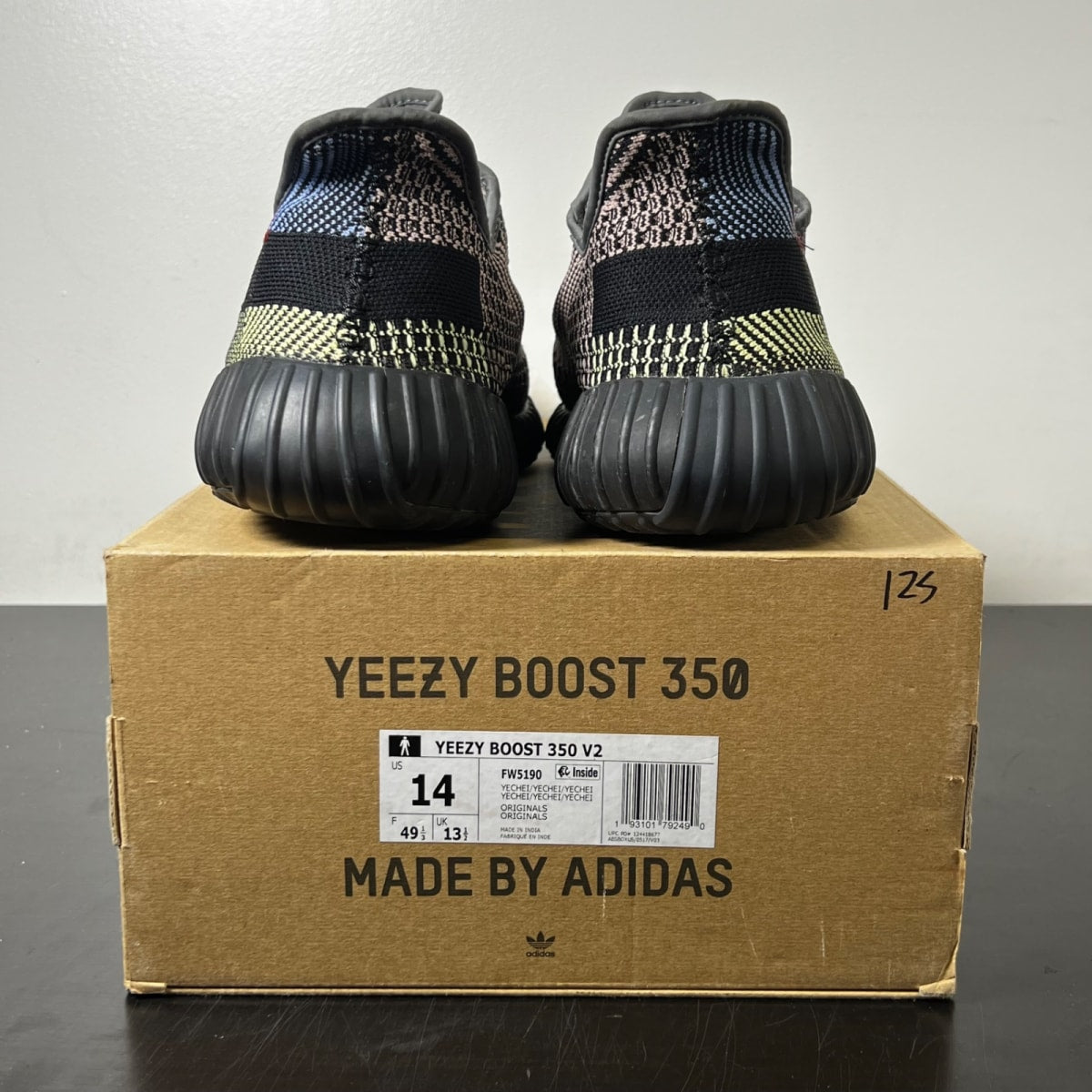 adidas Yeezy Boost 350 V2 Yecheil (Non-Reflective) (Size 14) Lightly Worn - Image 5