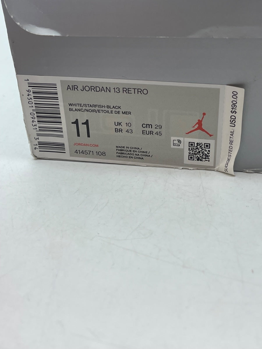 Jordan 13 Retro Starfish 11 (Moderately Worn Pre-Owned) - Image 9