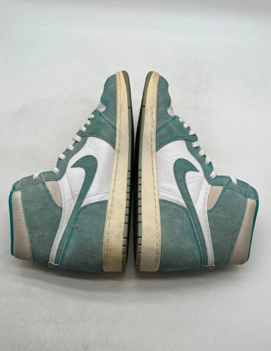 Jordan 1 Retro High Turbo Green 13 (Heavily Worn Pre-Owned)JordanTurbo Green/Sail-White-Light Smoke Grey - Image 6