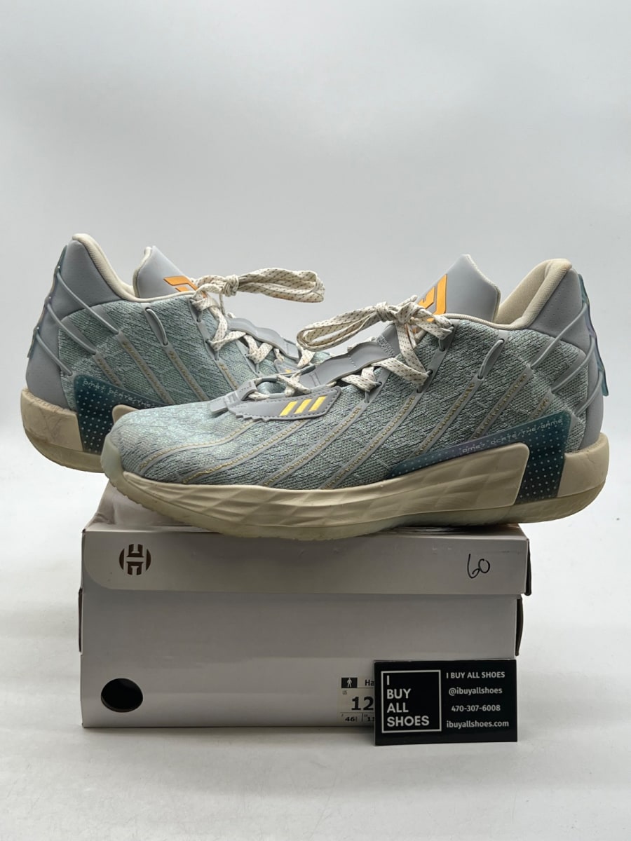 Adidas Harden Vol. 4 'Cookies and Cream' 12 (Moderately Worn Pre-Owned) - Image 1