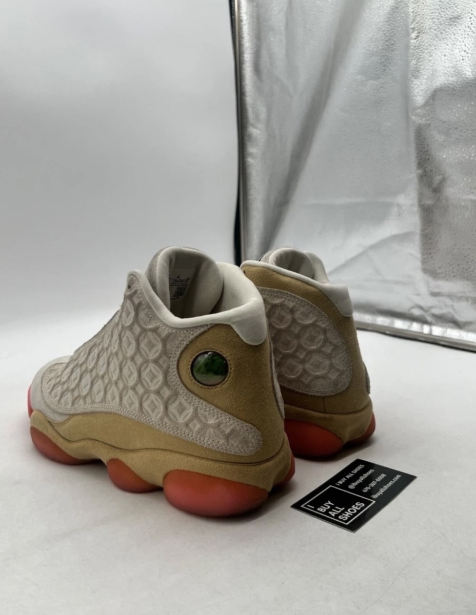 Jordan 13 Retro Chinese New Year (2020) 10.5 (Moderately Worn Pre-Owned)JordanPale Ivory/Black-Digital Pink-Club Gold - Image 4