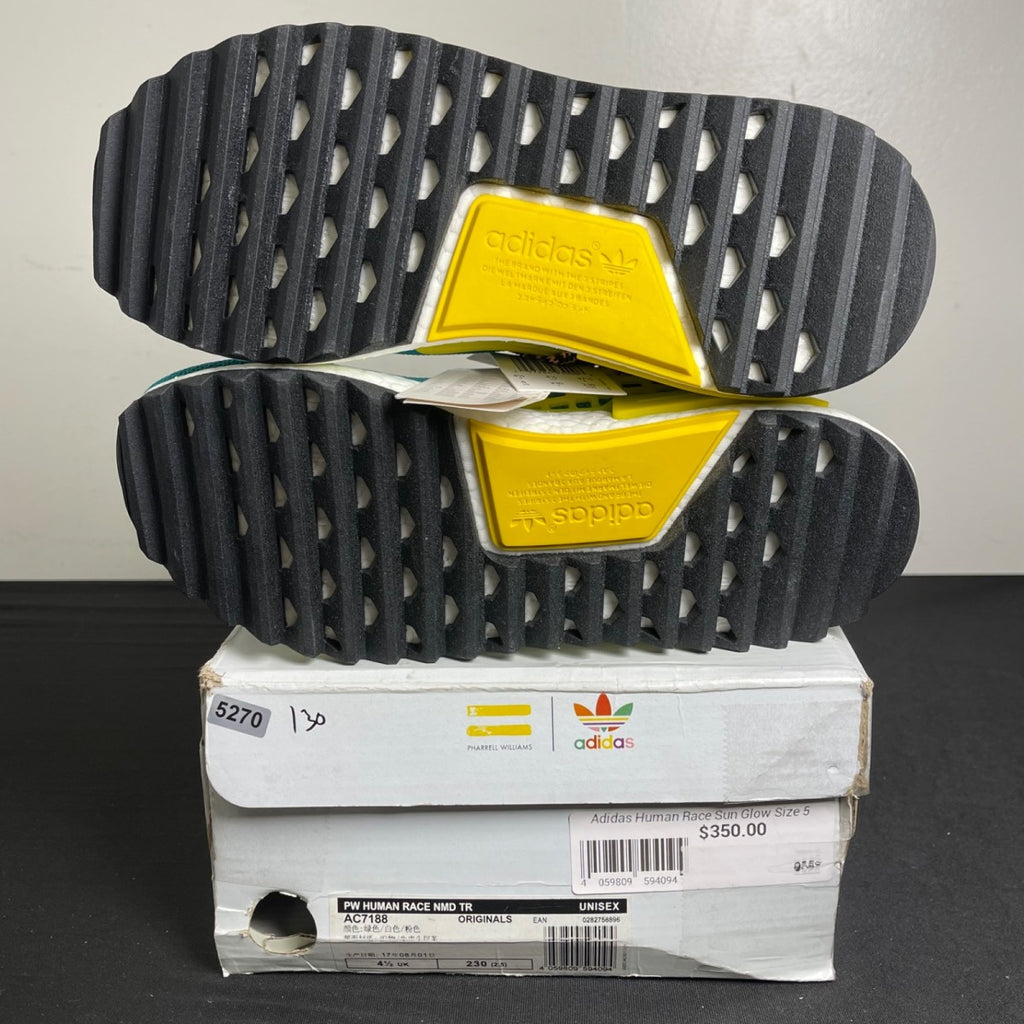 adidas Human Race NMD Pharrell Sun Glow (Size 5) - Image 5