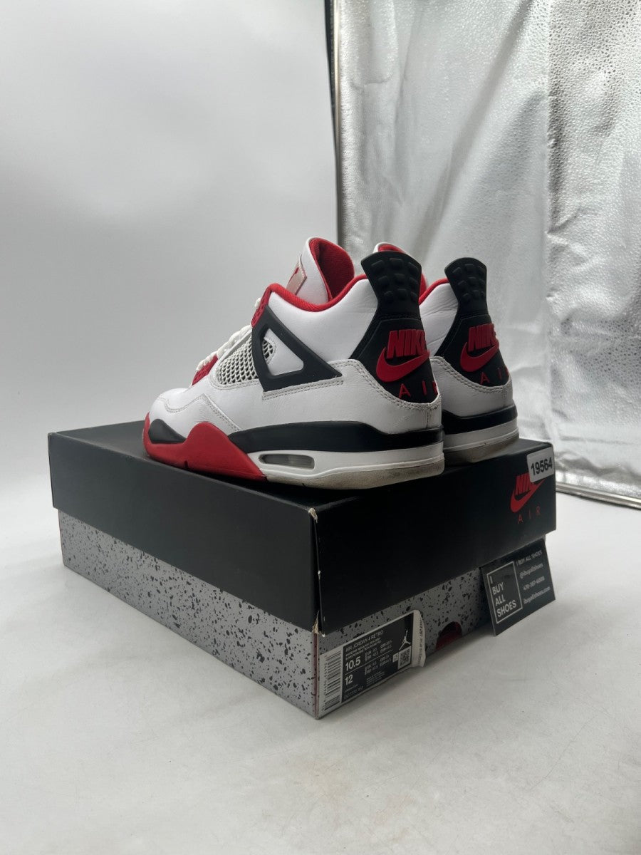 Jordan 4 Retro Fire Red (2020) 10.5 (Lightly Worn Pre-Owned) - Image 4