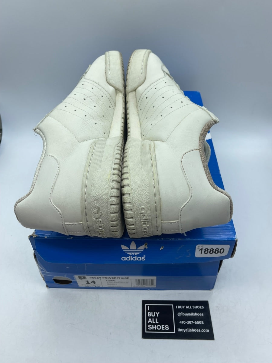adidas Yeezy Powerphase Calabasas Core White 14 (Moderately Worn Pre-Owned) - Image 6