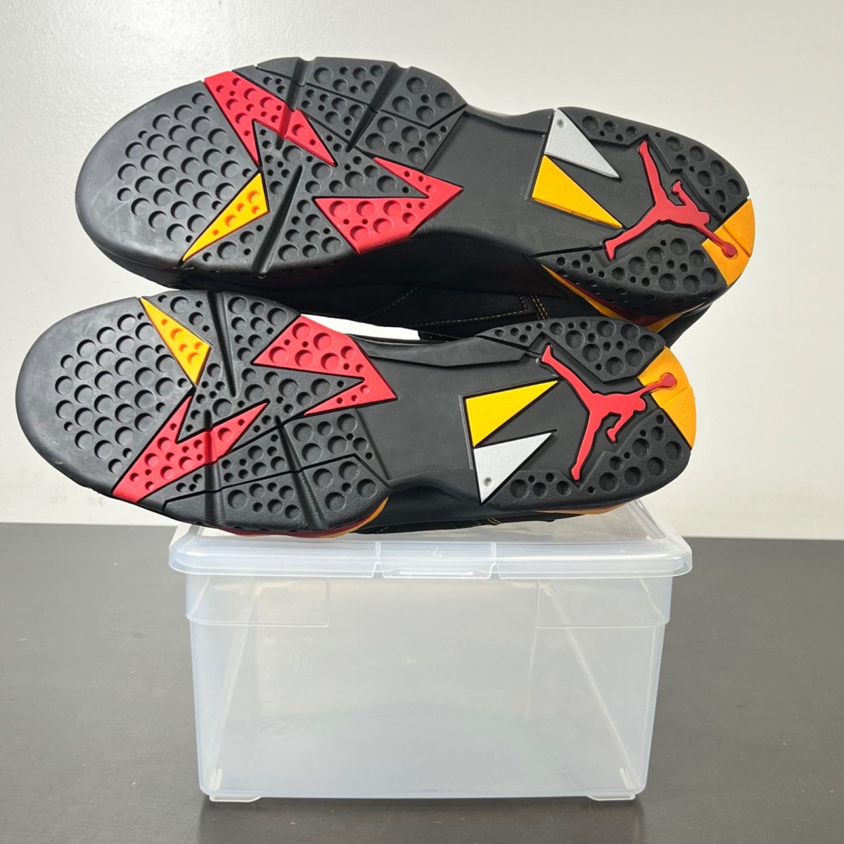 Jordan 7 Retro Citrus (2022) 14 (New Pre-Owned)JordanBlack/Citrus-Varsity Red - Image 5