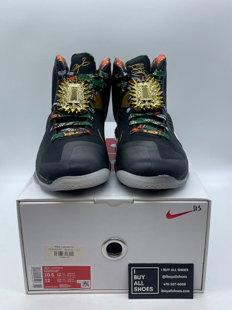 Nike LeBron 9 Watch the Throne (2022) 10.5 (Moderately Worn Pre-Owned) - Image 2