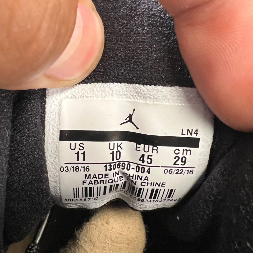 Jordan 12 Retro Nylon 11 (Lightly Worn Pre-Owned)JordanBlack/Gym Red-White - Image 7