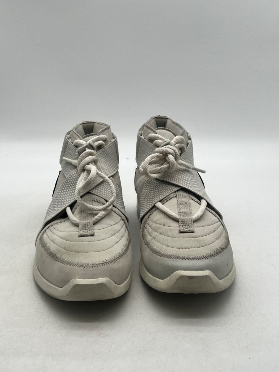 Nike Air Fear of God Raid Light Bone 10.5 (Moderately Worn Pre-Owned)NikeLight Bone/Black-White - Image 2