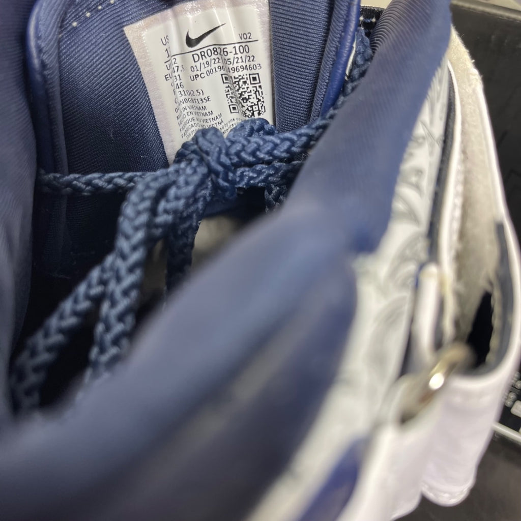 Nike LeBron Zoom 2 Midnight Navy (2022) 13 (Moderately Worn Pre-Owned)NikeMidnight Navy/Midnight Navy-White-Varsity Crimson - Image 6